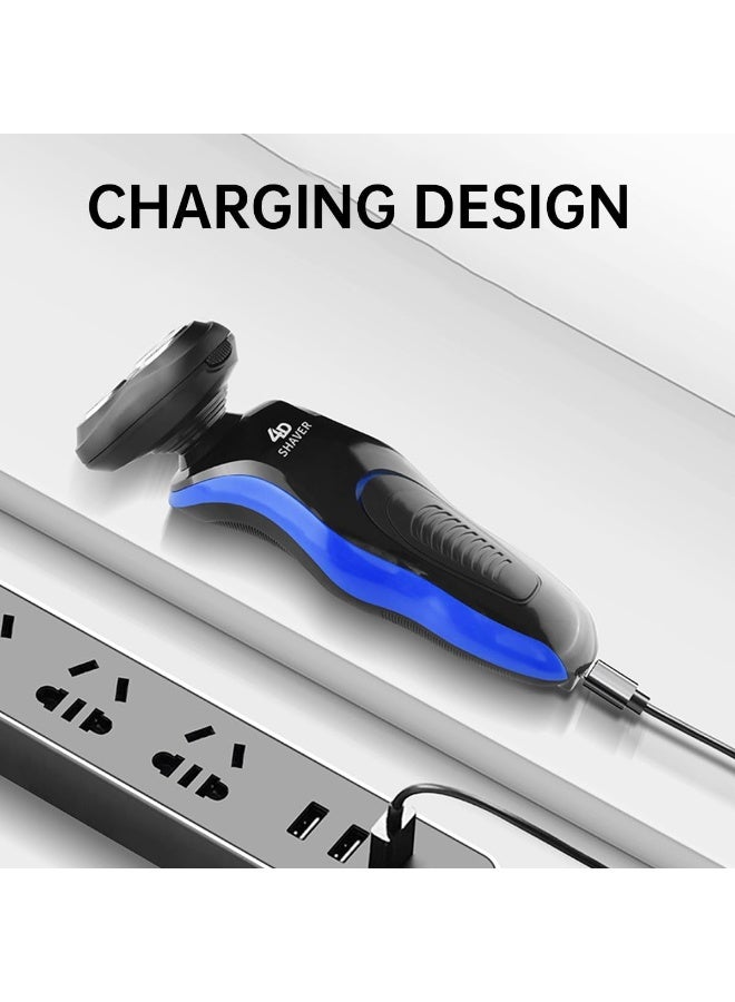 ECVV Multi-functional shaver - Waterproof Shaving machine triple blades Beard Trimmer Washable men's grooming kit - Image 5