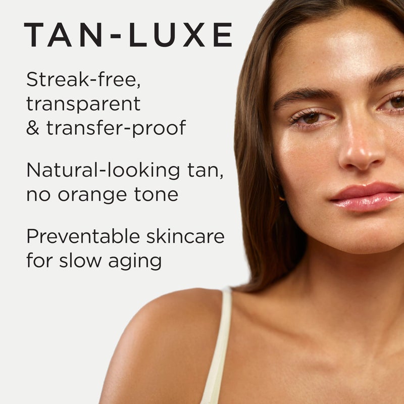 Tan-Luxe The Face Illuminating Self-Tan Drops, Customizable Face Tanning Serum, Natural Glow, Mix With Skincare, Vegan, Cruelty-Free, Streak-Free, 0.33 fl. oz/10 ml Bottle (Light/Medium) - Image 3