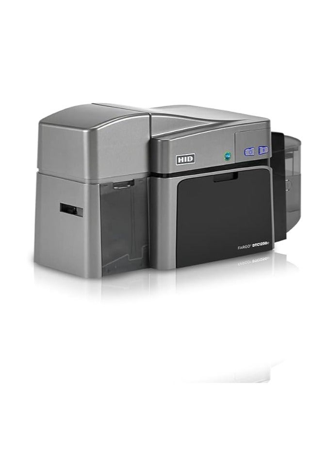 Fargo DTC1250e Dual-Sided ID Card Printer Bundle – Complete Kit with Ribbon & PVC Cards - Image 3