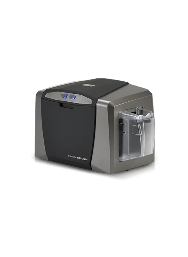 Fargo DTC1250e Dual-Sided ID Card Printer Bundle – Complete Kit with Ribbon & PVC Cards - Image 1