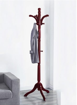 Coat Rack Hanger Stand Free Standing Coat Tree Wooden Hat Stand Adjustable Height Clothes Tree Stands with 13 Hooks for Bag Hat Dress - pzsku/ZB5874E125E68DEF0A9AAZ/45/_/1722505399/c06d7491-807a-4d5e-843a-b75314fa0c53