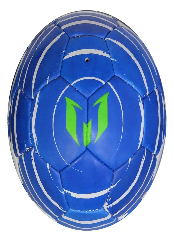 WIKIGO New Messi | Water Resistant Best for Wet, Muddy and Grass Surface | Football for Training & Match Practice Outdoor Soccer Ball Rubber | Size-5 - Image 2