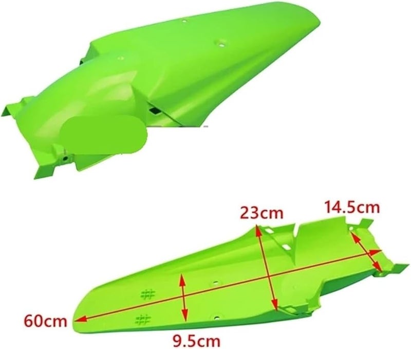 Rear Fender Mudguard Compatible with KLX 450 KLX450R KLX450L KLX450F - Image 3