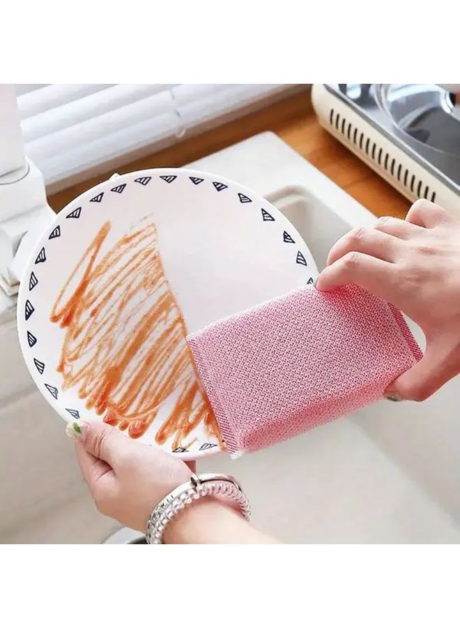 Heavy Duty Dishwasher Sponge Brush Set Of 3 With Non Slip Grip And High Density Sponge - Image 1