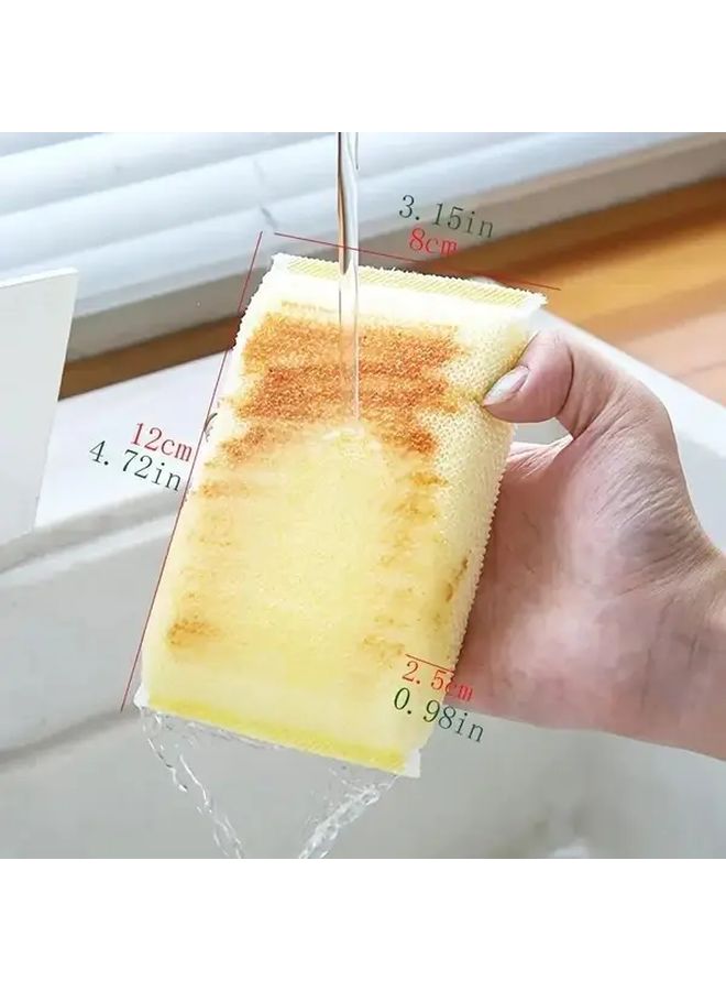 Heavy Duty Dishwasher Sponge Brush Set Of 3 With Non Slip Grip And High Density Sponge - Image 5