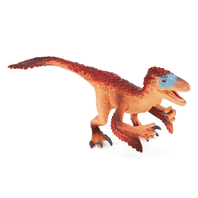 Zappi Co تمثال ديناصور يوتاهراaptor للأطفال من زابي كو (طول 20 سم) مجموعة ديناصورات مفصلة واقعية للأطفال - شخصيات حركة للعب الممتع والتعلم - Image 2