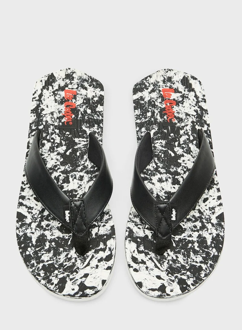 لي كوبر Logo Flip Flops