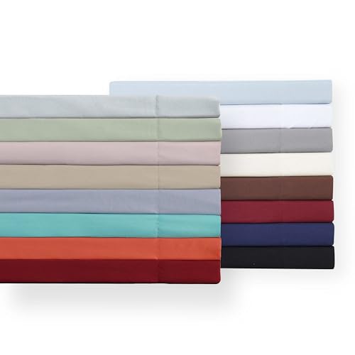 TRULY SOFT Everyday Sheet Set White Polyester 4-Piece Full Sheet Set, Solid Color Themed, Adult Bedding, Oeko-TEX Certified - Image 5