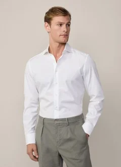 هاكيت SLIM FIT POPLIN SHIRT
