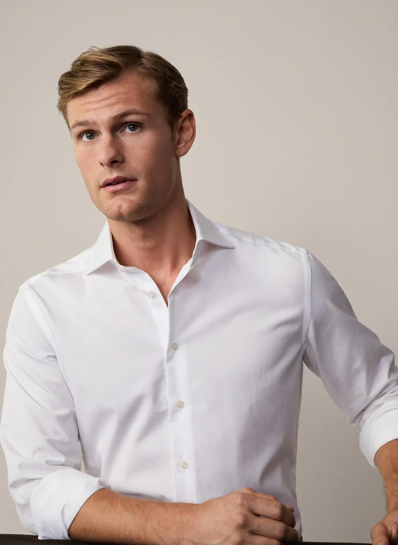SLIM FIT POPLIN SHIRT