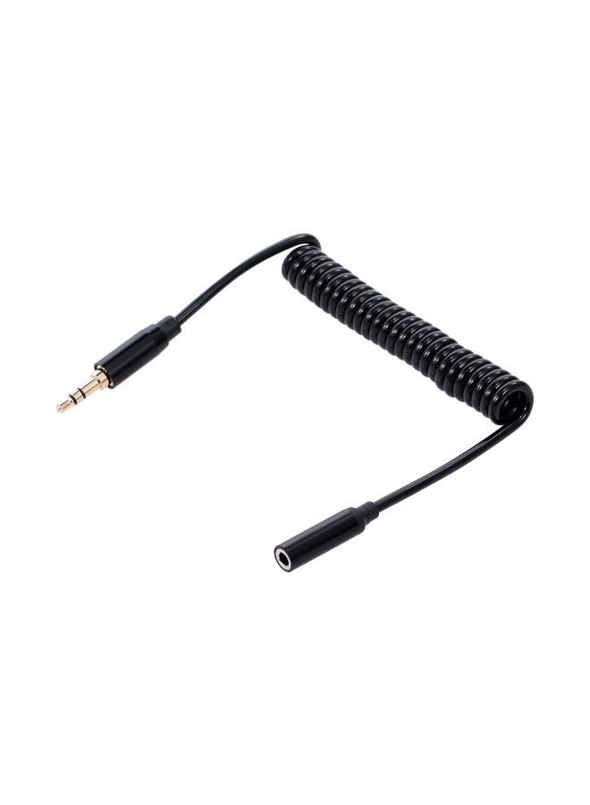 NIBEMINENT 3.5mm Male To Female Stereo Audio Cable Black - Image 4
