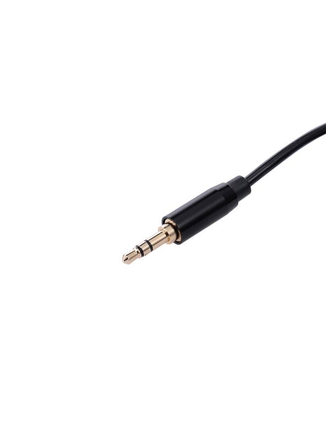 NIBEMINENT 3.5mm Male To Female Stereo Audio Cable Black - Image 2