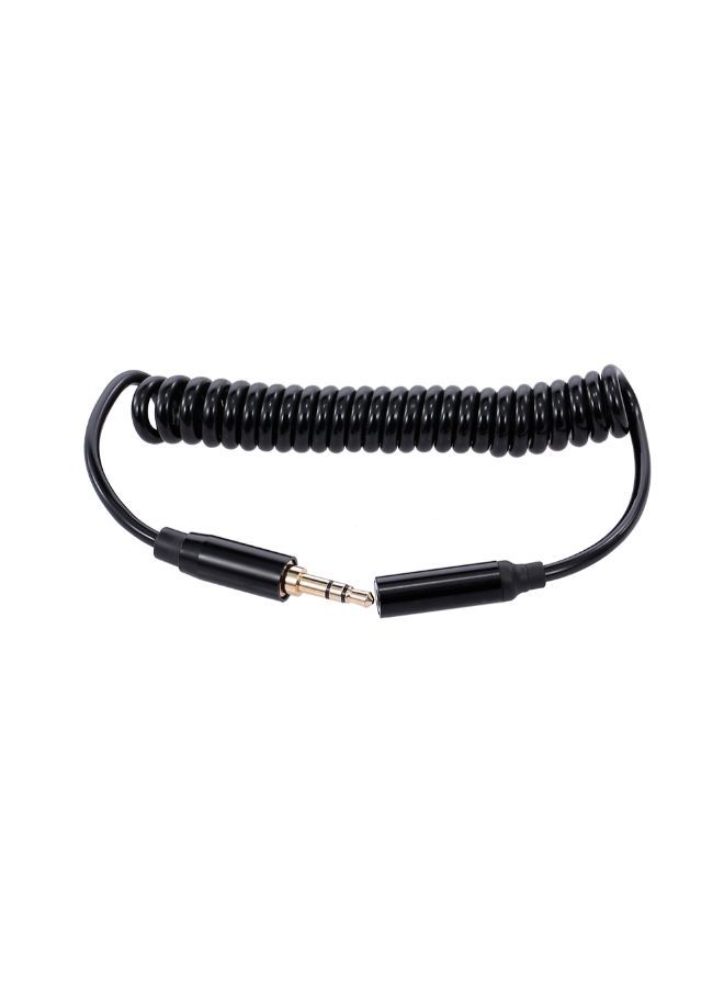 NIBEMINENT 3.5mm Male To Female Stereo Audio Cable Black - Image 3