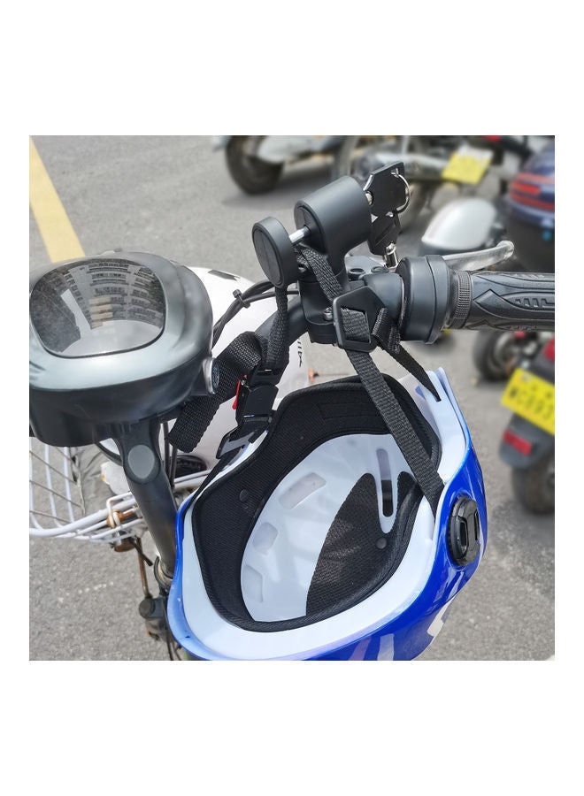 NIBEMINENT Anti-theft Multifunctional Bicycle Helmet Lock - Image 2