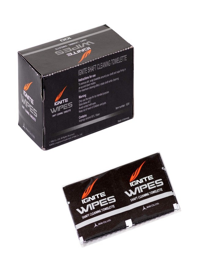 Ignite Wipes Pool Billiard Cue Shaft Cleaning Towelettes 10 pcs - Image 5