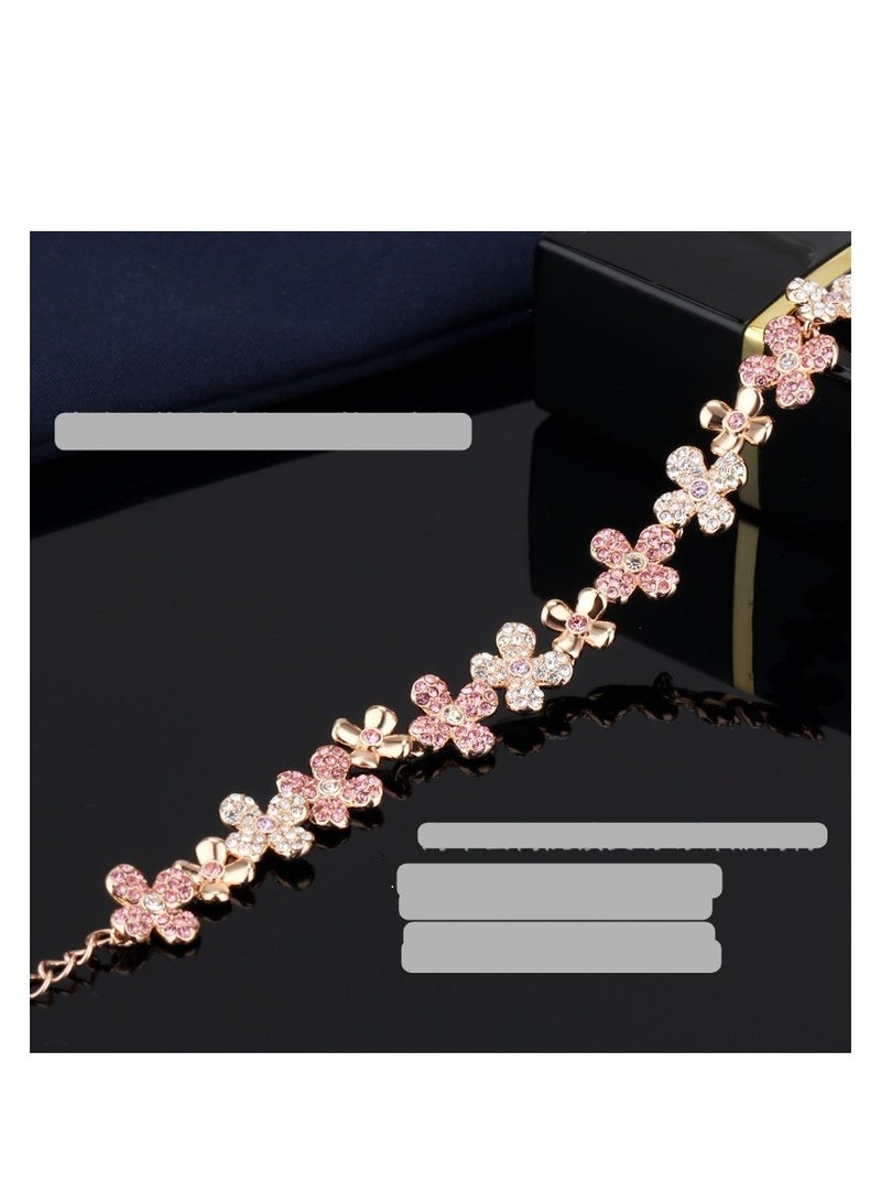 Jewelry Beautiful and romantic flower bracelet - Image 1