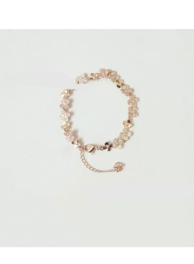 Jewelry Beautiful and romantic flower bracelet - Image 3