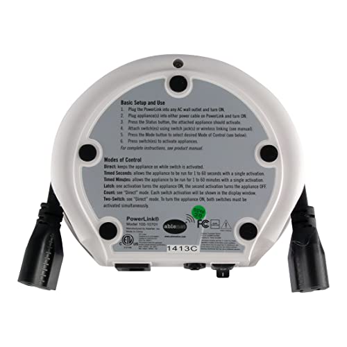AbleNet PowerLink 4 - Assistive Technology Wireless Switch Control Unit for Home Automation and Accessibility - Part #10010701 - Image 2