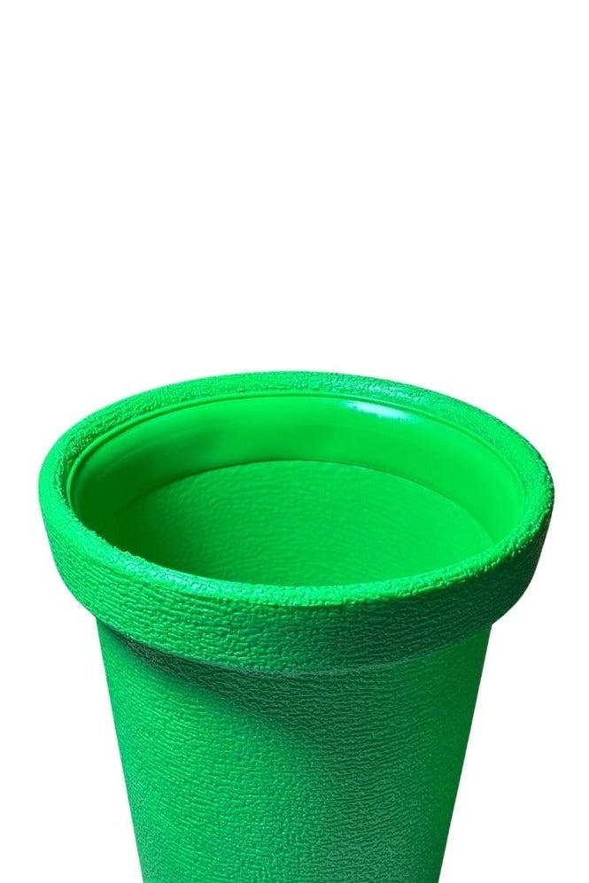 إس إن إتش وعاء زهور بلاستيكي متين - حاويات نباتات داخلية وخارجية متعددة الاستخدامات، مثالي للاستخدام في البستنة والحضانة، مقاس 16 بوصة - لون أخضر - Image 5