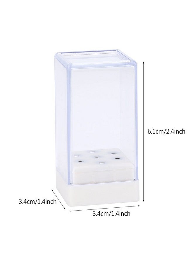 Rotekt 7 Holes Nail Drill Heads Bits Holder Organizer Box Container For Nail Grinding Heads Display - Image 3