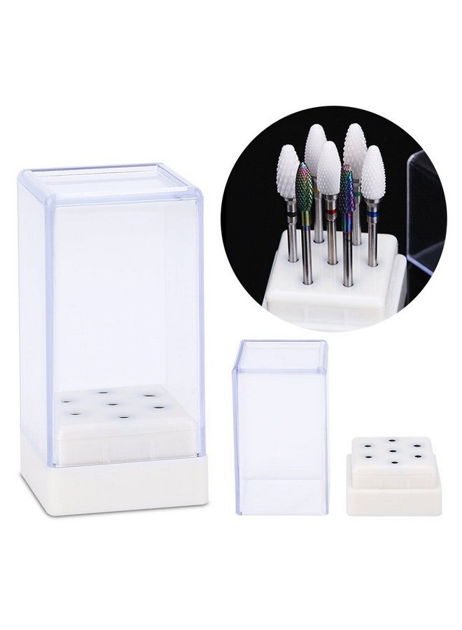 Rotekt 7 Holes Nail Drill Heads Bits Holder Organizer Box Container For Nail Grinding Heads Display - Image 5
