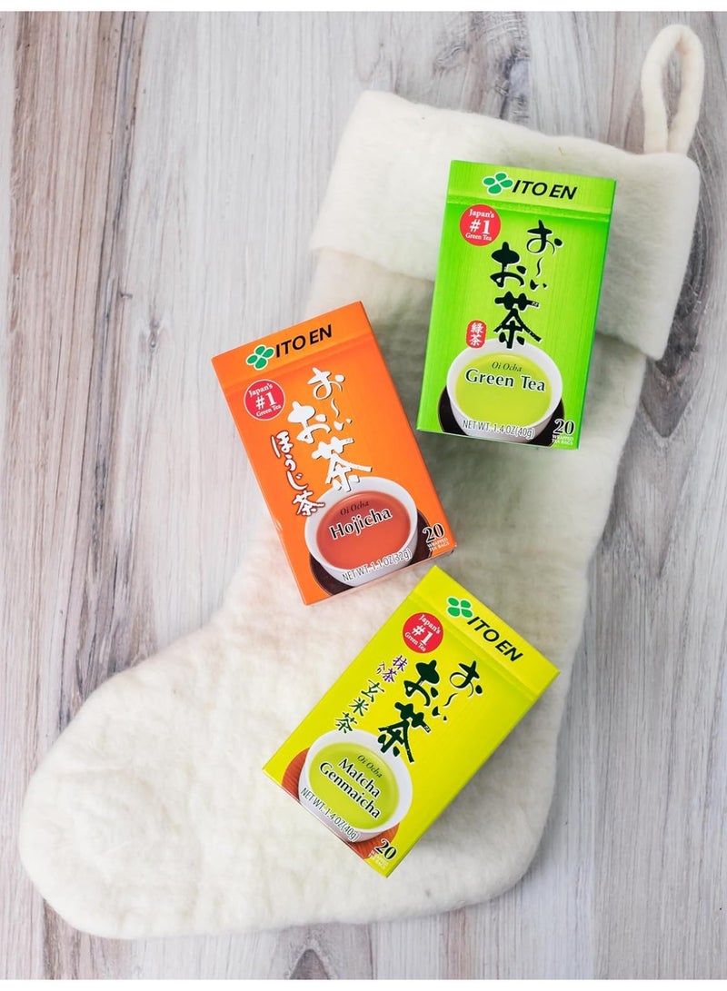 Ito En Oi Ocha Hojicha 20 Teabags X 1.6G - Image 2