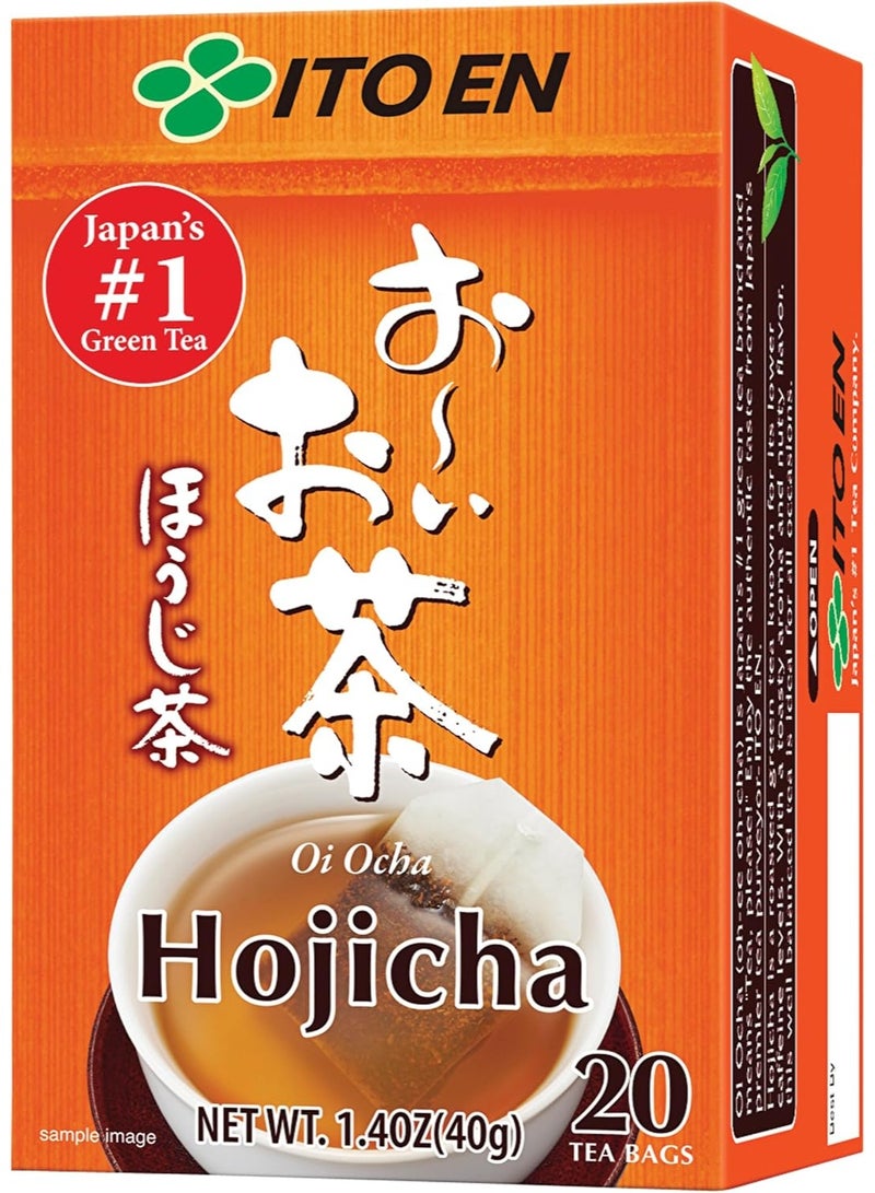 Ito En Oi Ocha Hojicha 20 Teabags X 1.6G - Image 1