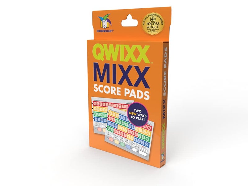 Gamewright Qwixx Mixx - Genuine Enhanced Game Play Add-On Replacement Scorecards for Qwixx - A Fast Family Dice Game, 8 + years - Image 5