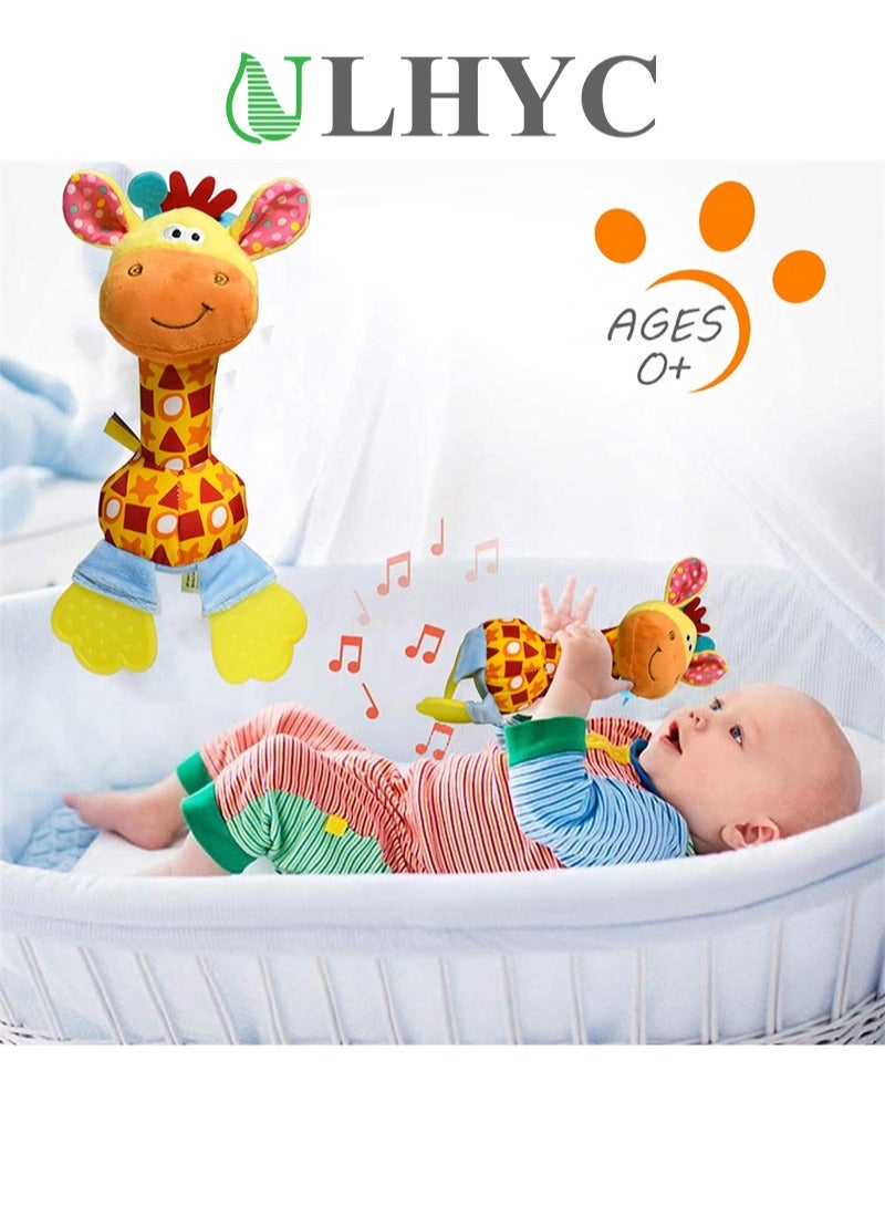 Baby Soft Rattle Development Handle Sensory Toy - Image 4