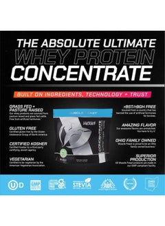 Muscle Feast Grass-Fed Whey Protein Concentrate Powder, All Natural Hormone Free Pasture Raised, Unflavored, 5Lb (94 Servings)  - Image 5