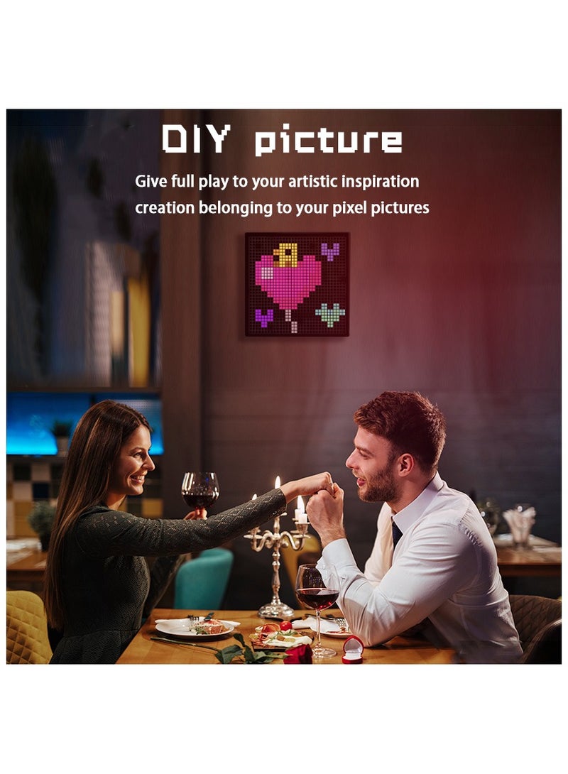 LED Pixel Display, 32x32 Programmable LED Screen with APP Control for Home Decoration, Business Advertisement - Image 4