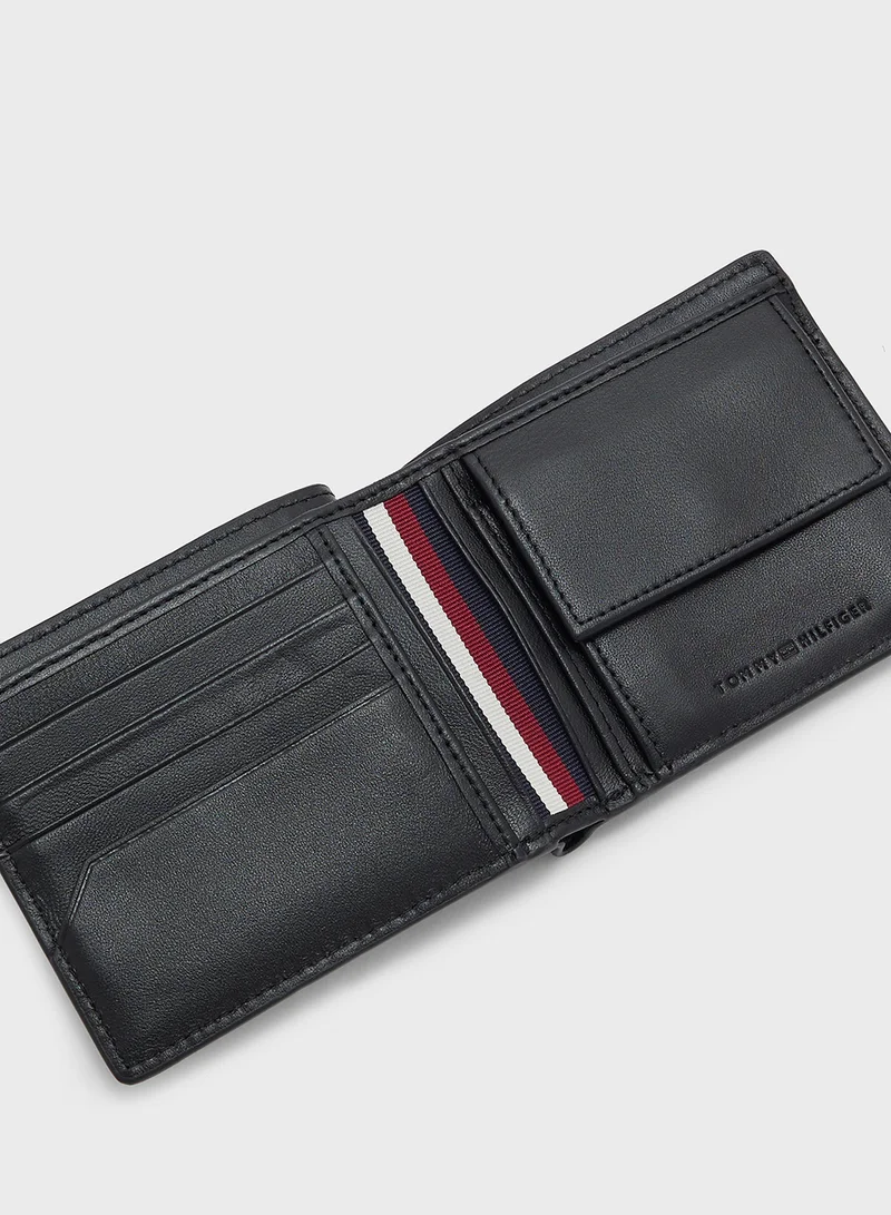 تومي جينز Logo Bifold Wallets