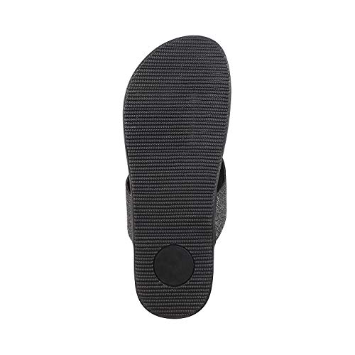 Metro Women's Silver Faux Leather Slip-on Fashion Sandals UK/6 EU/39 (32-1356) - Image 4