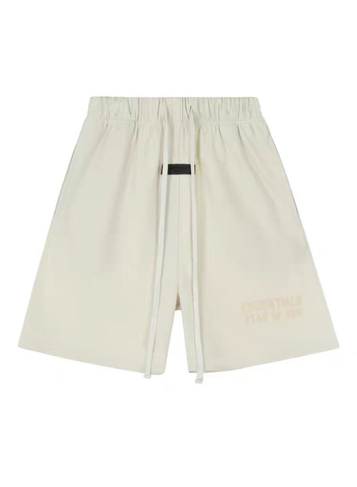 ESSENTIALS FOG ESSENTIALS Loose Drawstring Casual Shorts for Men and Women, Five-Piece Set - Image 1