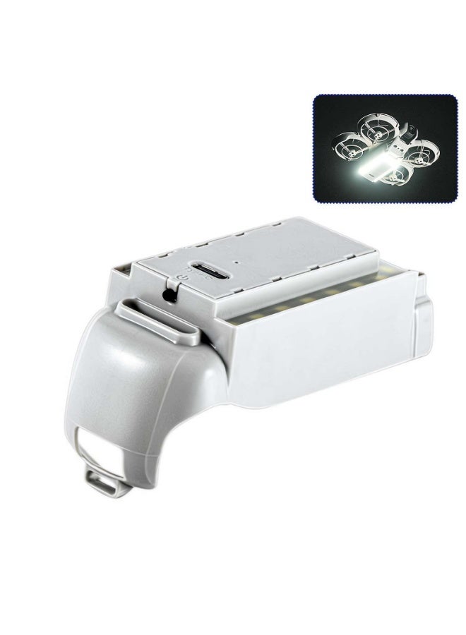 Landing Gear with Rechargeable LED Lights for DJI Neo Drone Battery Protection Case Cover Chassis Illuminated Extended Legs 2-in-1 Heightening Bracket Kickstand - Image 1