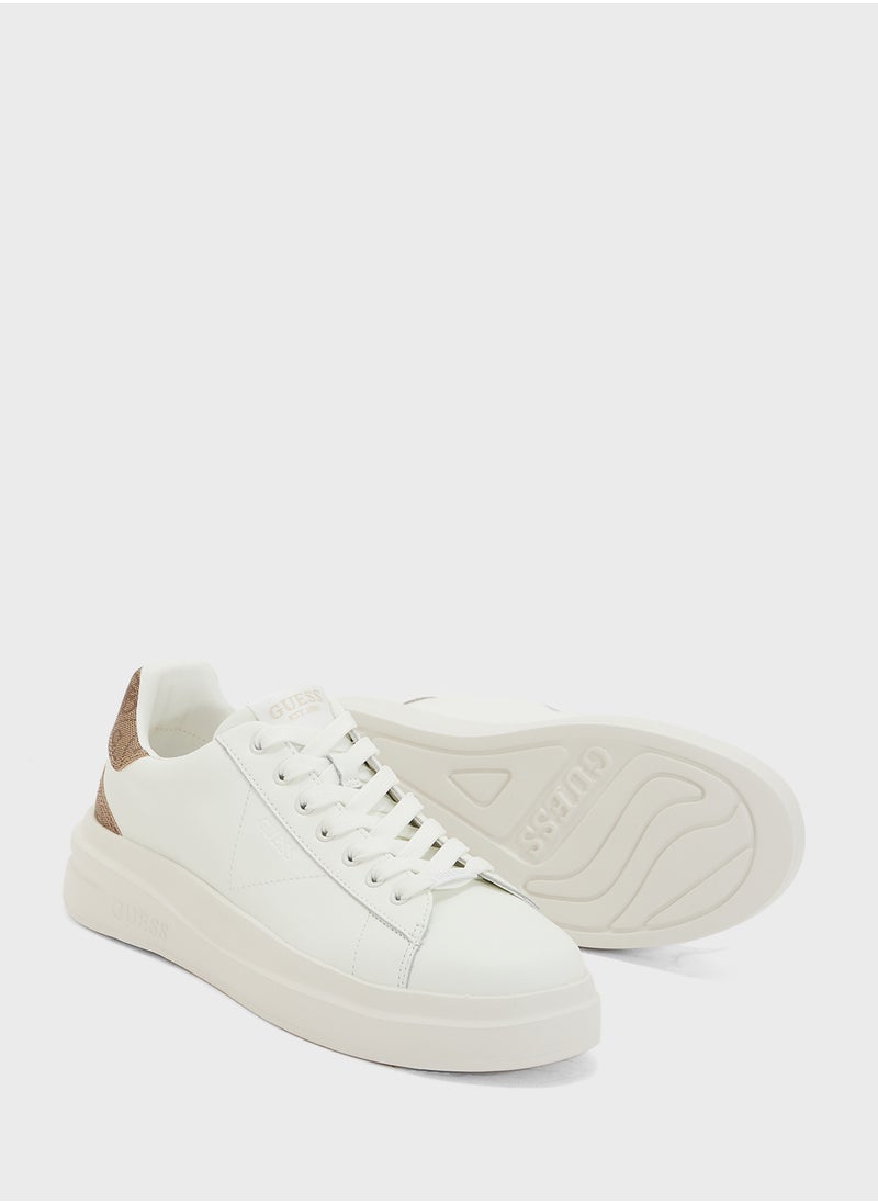 Logo Detailed Lace Up Low Top Sneakers