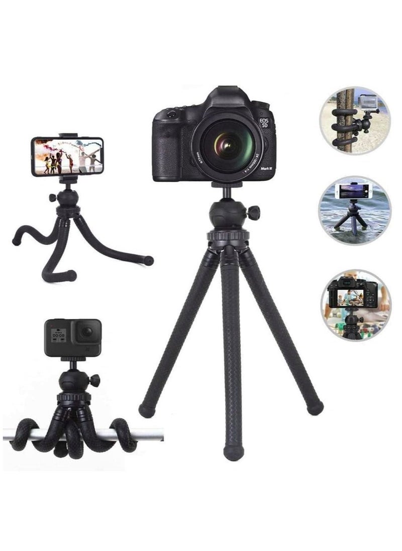 Premium Flexible Phone Tripod with Wireless Remote, Mini Tripod Stand for Camera GoPro/Mobile - Image 2