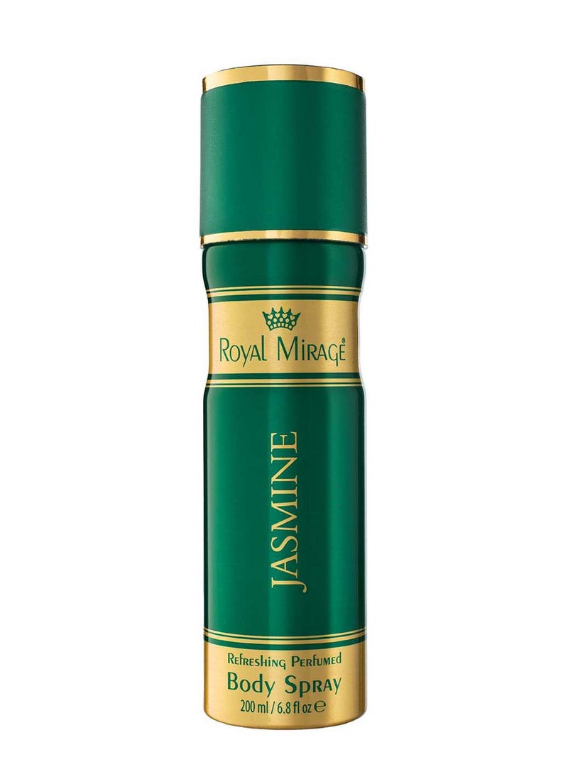 Royal Mirage 200ml Body Spray Jasmine - Image 1