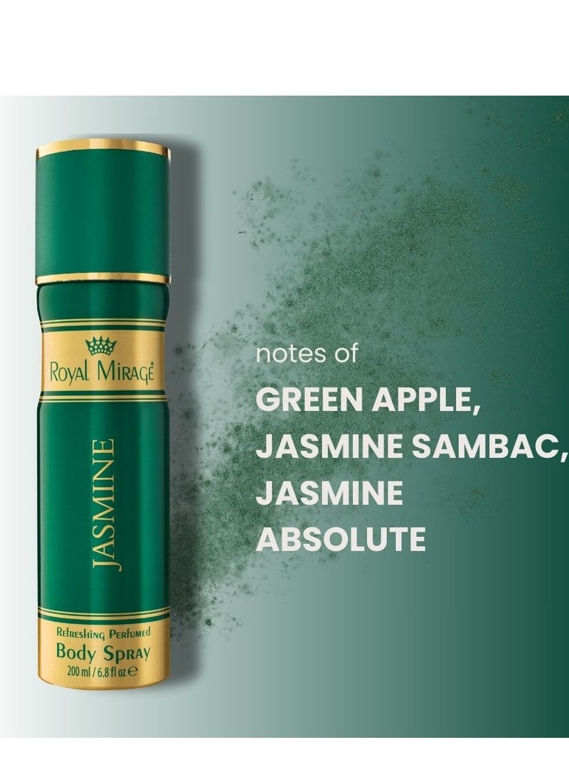 Royal Mirage 200ml Body Spray Jasmine - Image 3