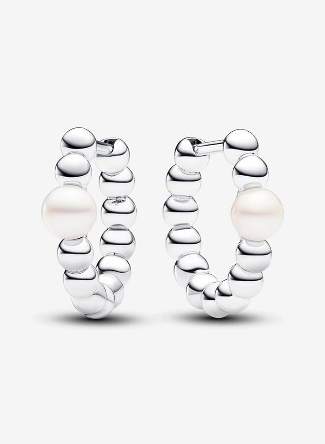 DORA Freshwater Cultured Pearl and Round Bead Earrings