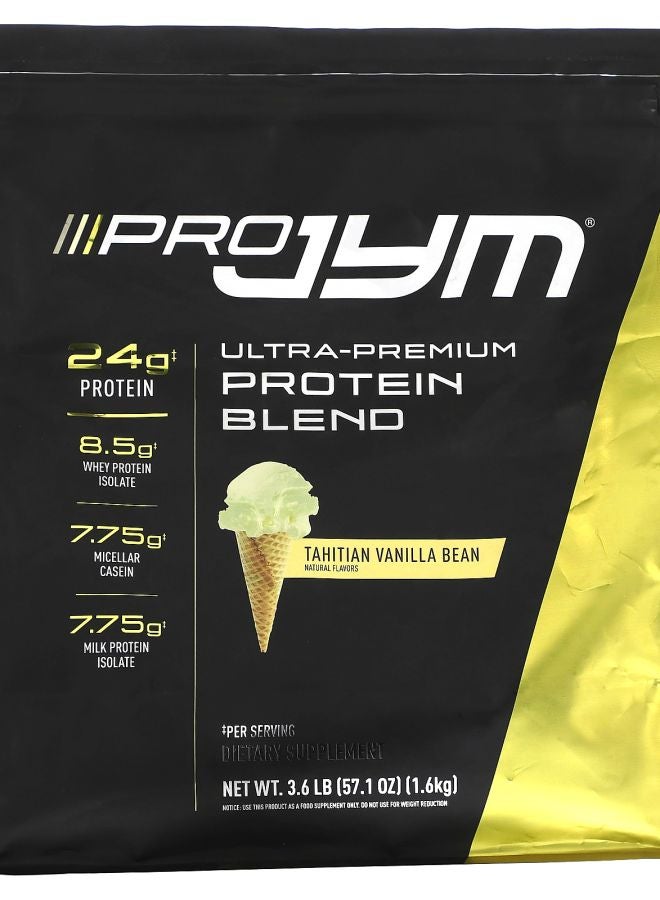 JYM Supplement Science Pro JYM Ultra-Premium Protein Blend Tahitian Vanilla Bean 3.6 lb (1.6 kg)