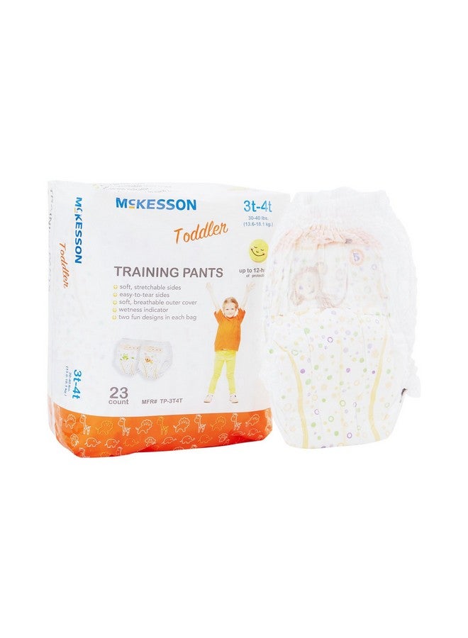 McKesson Toddler Training Pants, 3T to 4T - Disposable, Pull-On with Tear-Away Seams - 30 to 40 lbs, 23 Count, 1 Pack - Image 2