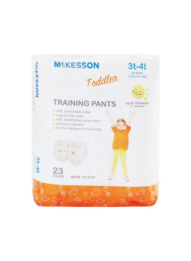 McKesson Toddler Training Pants, 3T to 4T - Disposable, Pull-On with Tear-Away Seams - 30 to 40 lbs, 23 Count, 1 Pack - Image 3