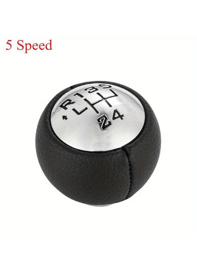 5 Speed Manual Gear Shift Knob Head Replacement For Peugeot Citroen Cars - Image 3