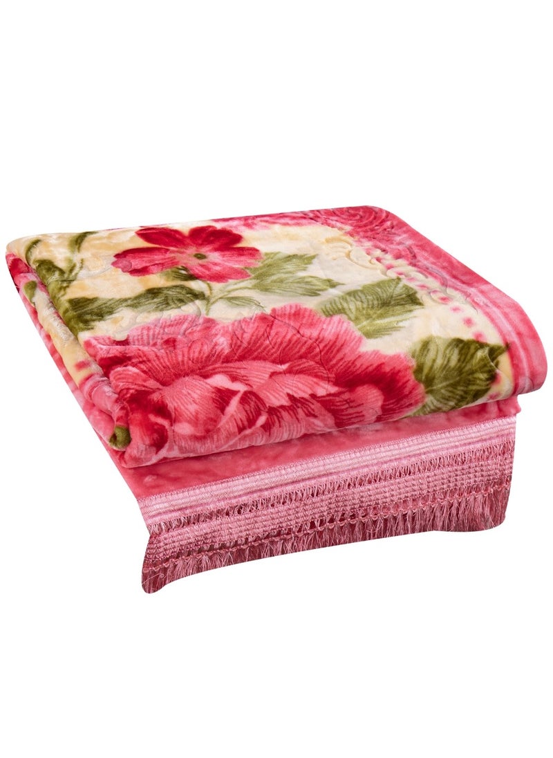 Stargold - Korea Quality Blanket Set of 4 Pieces King Size Super Soft Double Ply Combo Blanket - Image 1