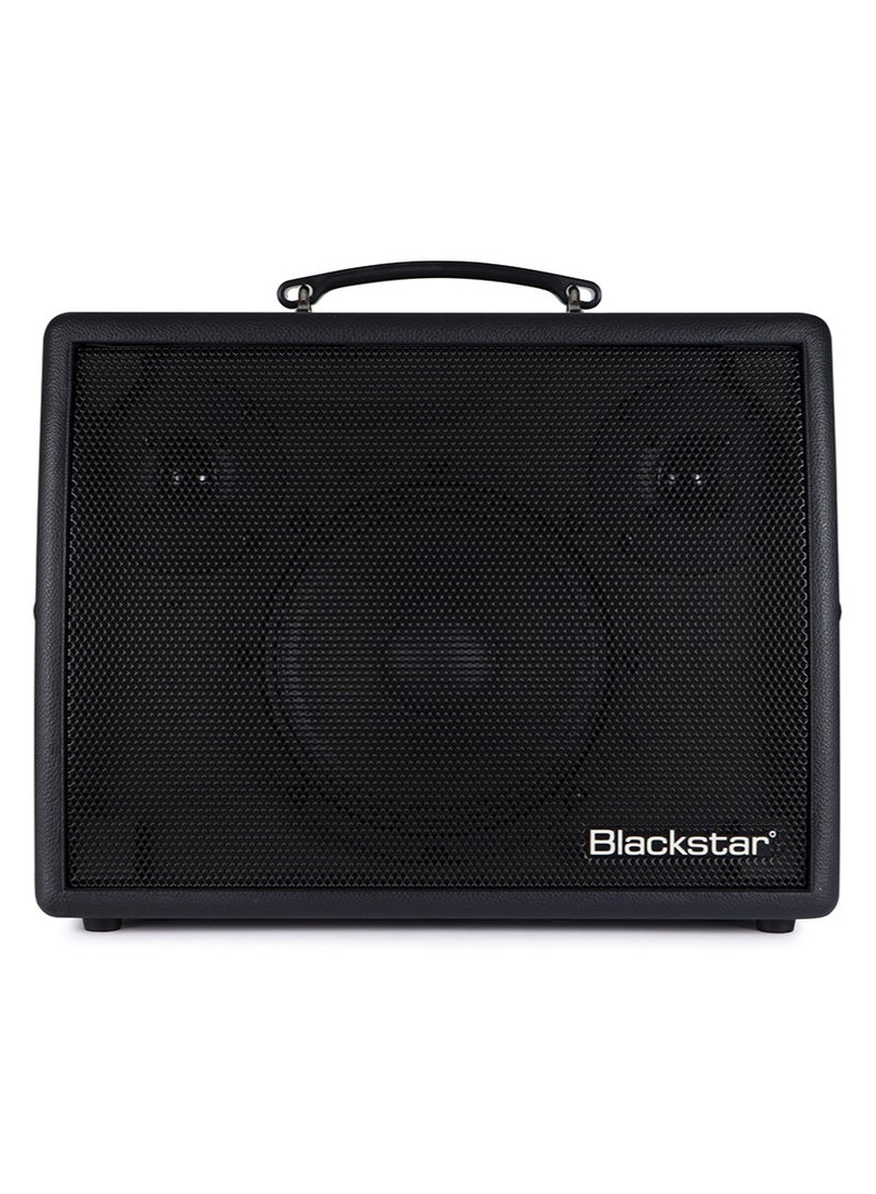 Blackstar Sonnet 120 -1 x 8”/1 x 1” 120 Watt Black Acoustic Guitar Combo Amplifier BA153012-H - Image 1