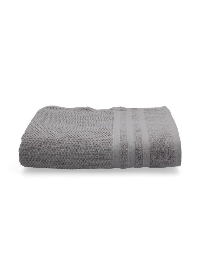 Valentini - Highly Absorbent Premium Quality Soft Beach Towel Storm Grey 100 x 150 cm - Image 1