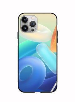 Protective Case Cover For Apple iPhone 12 Pro Max Rings Design Multicolour
