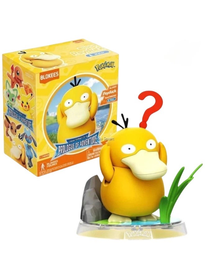 Blokees Pokémon Psyduck Collectible Toy – Classic Edition CV-5 Prologue of Adventure – Buildable Action Figure Model Kit for Kids Age 3+ - Image 3