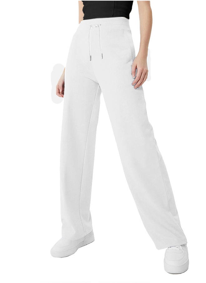 Nileton - Sportswear - Sport Leggings Pants With Wide Leg - High Waist - Image 1